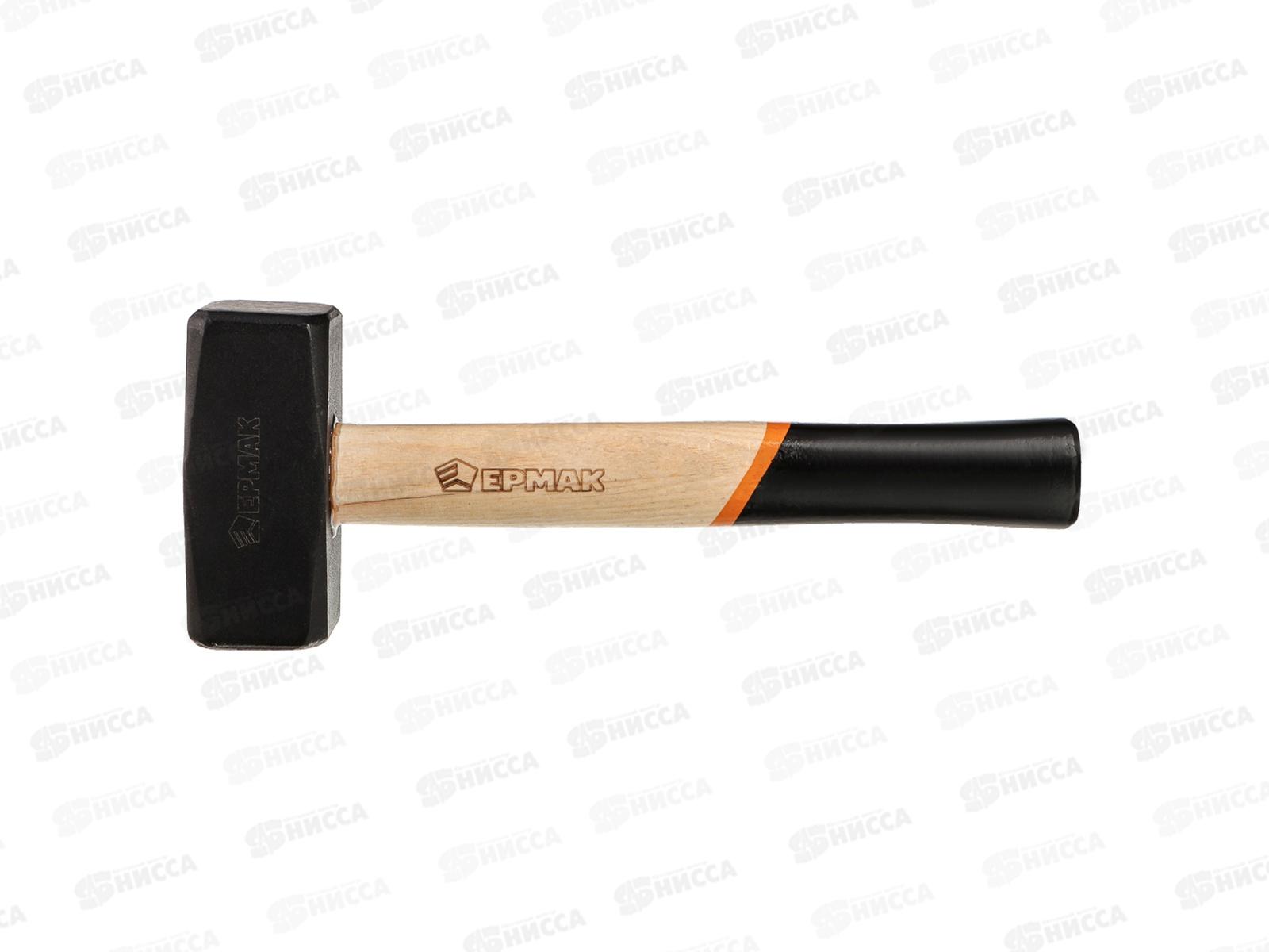 Кувалда кованая ЕРМАК 1500гр. деревянная ручка    г 662-413