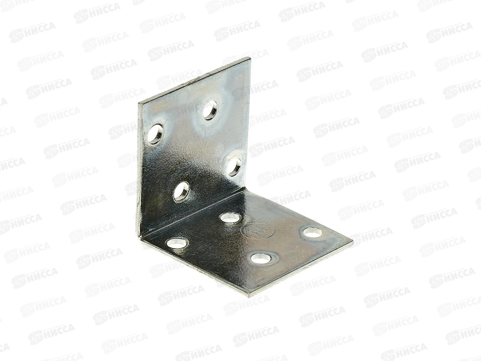 Уголок крепёжный 40*40*40*2.0 цинк *100