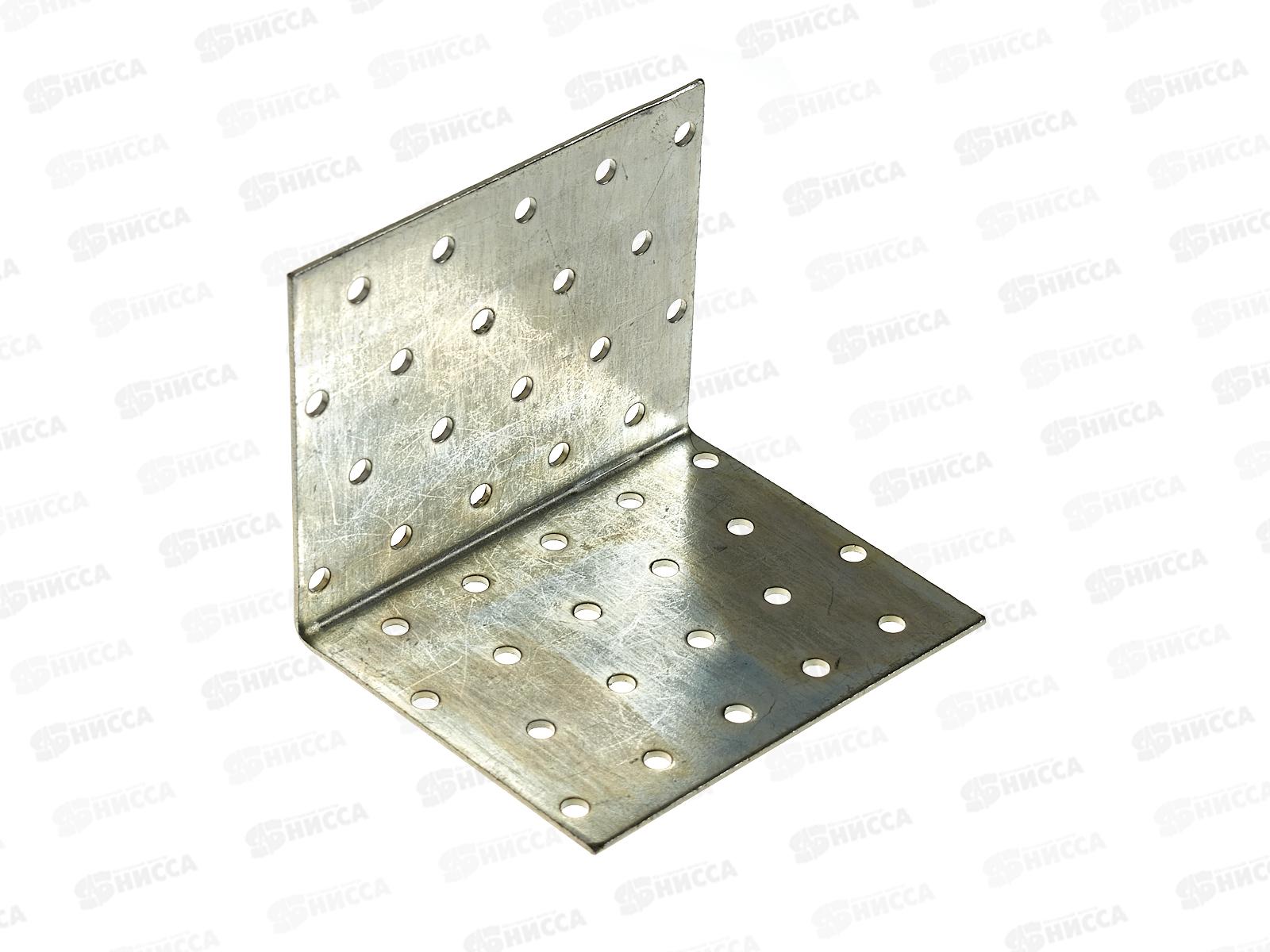 Уголок крепёжный 80*80*100*2.0 цинк *40