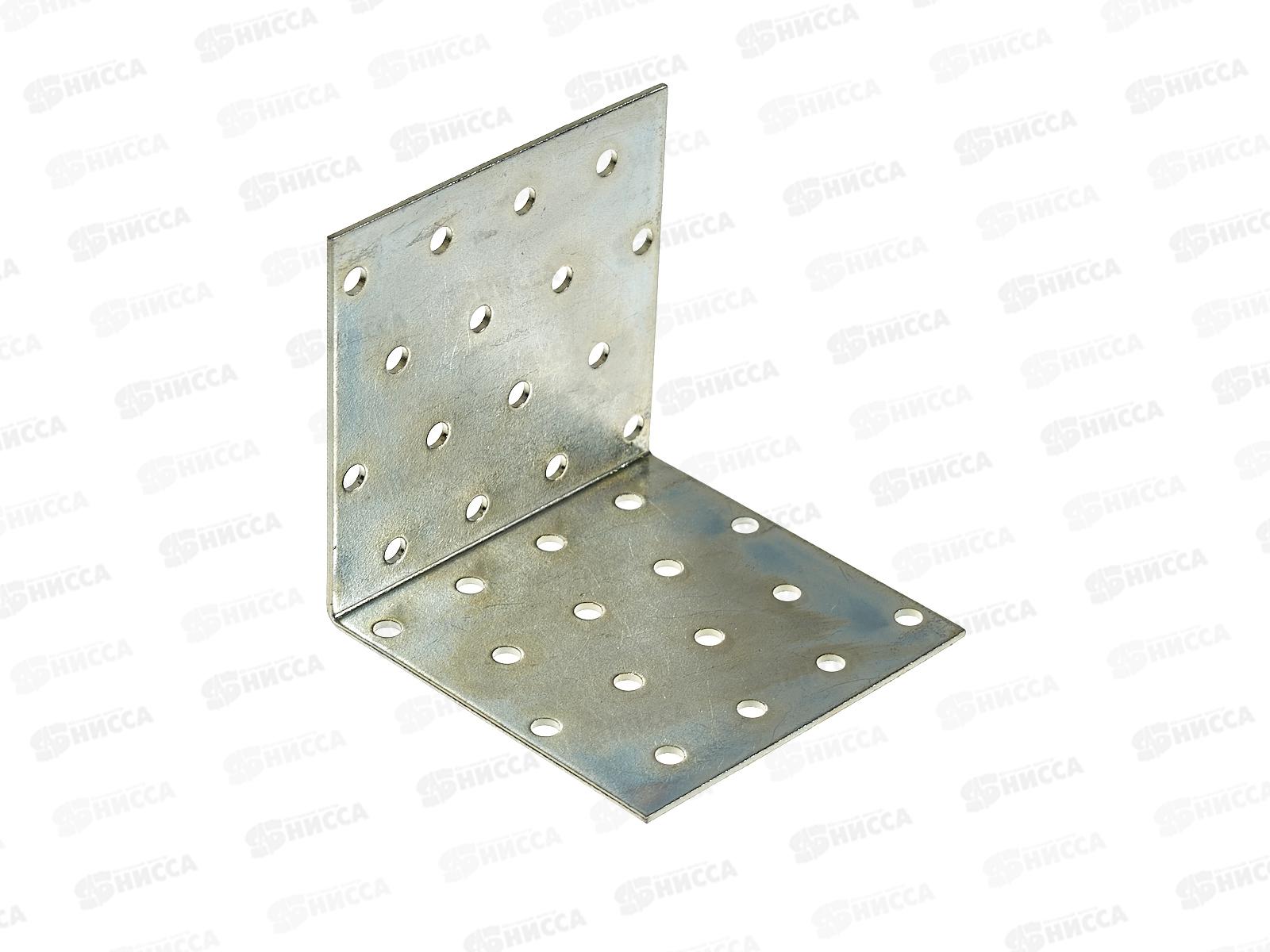 Уголок крепёжный 80*80*80*2.0 цинк *25