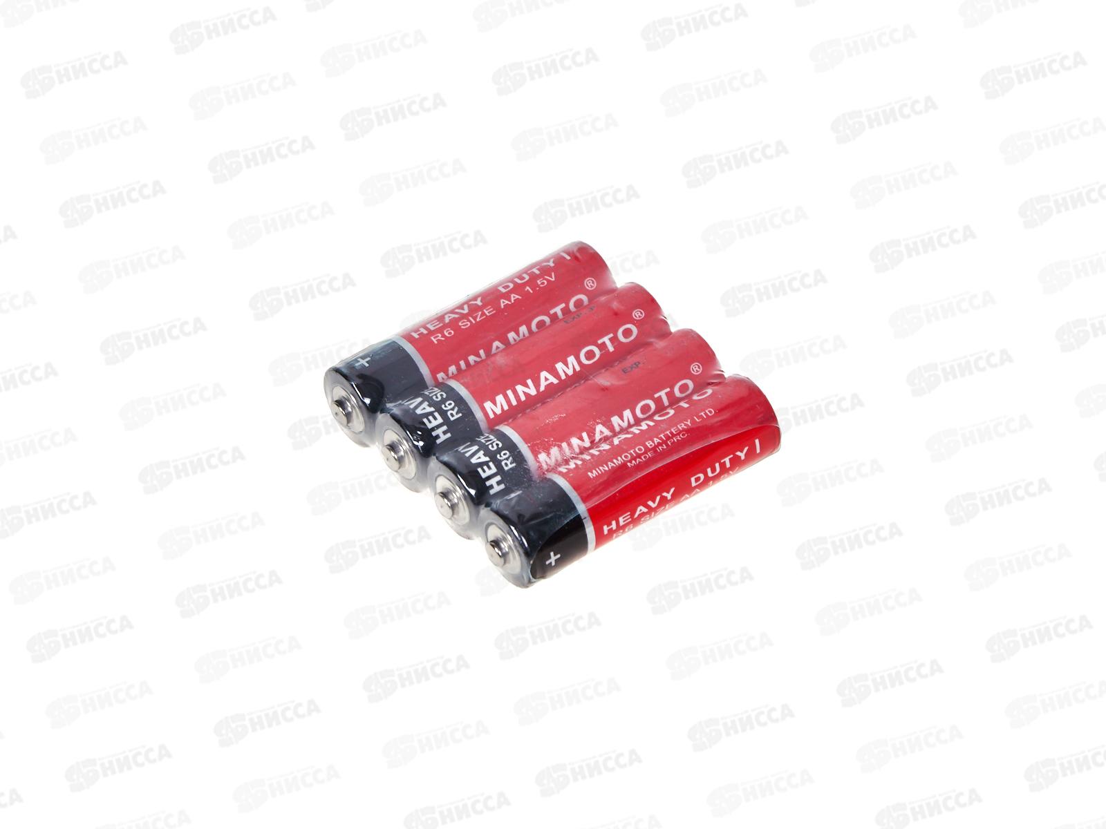 Батарейки МИНАМОТО R6 *4/60/1200