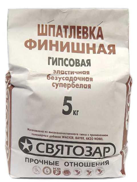 ШПАТЛЕВКА Финишная 5кг *6