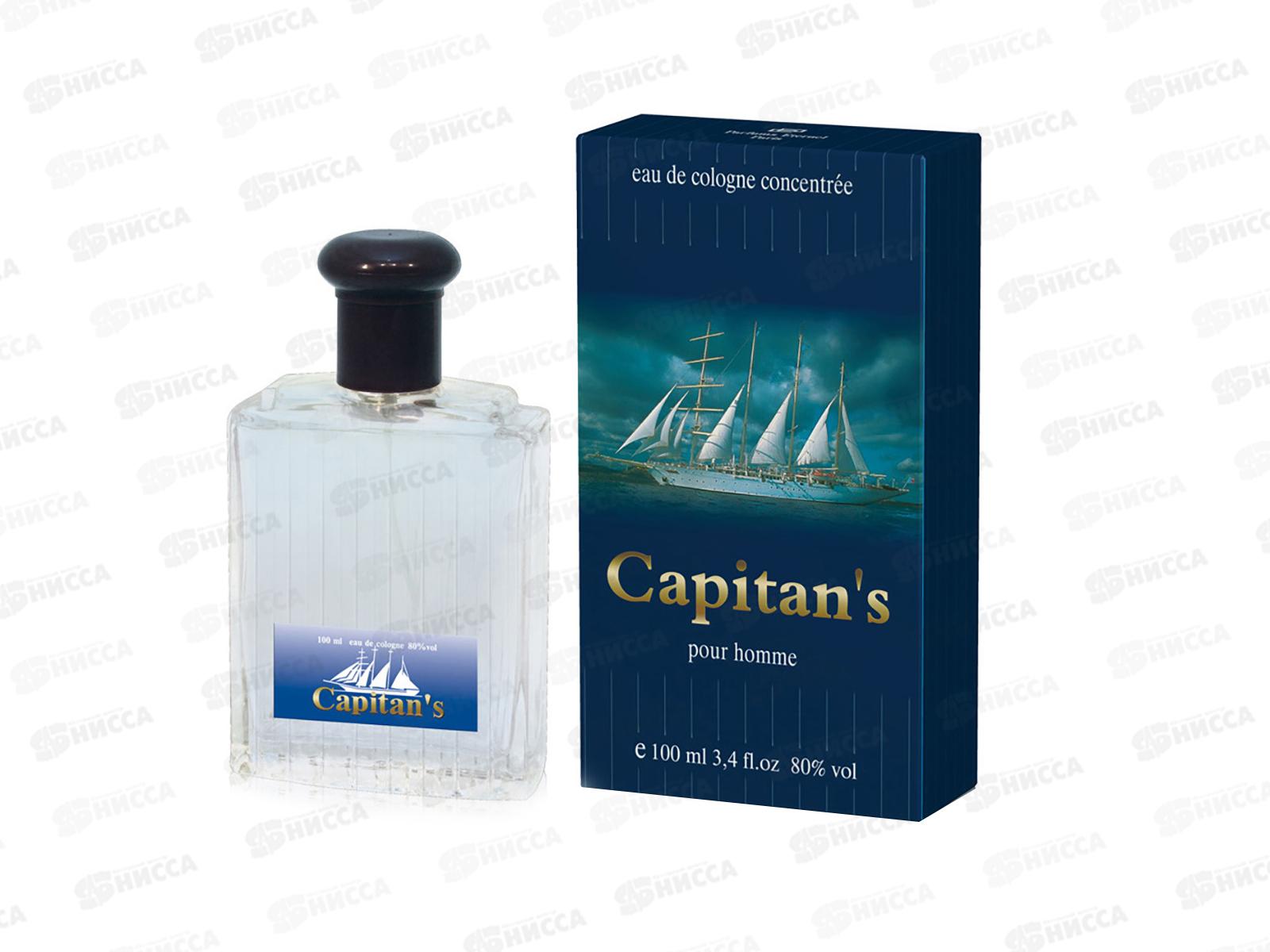 Capitan`s, одеколон 100мл М