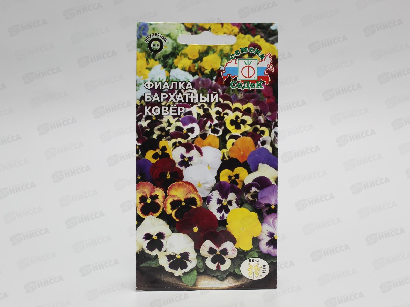Фиалка Бархатный ковер  (Витрокка, смесь) (Евро 0,05) СеДек *10 +
