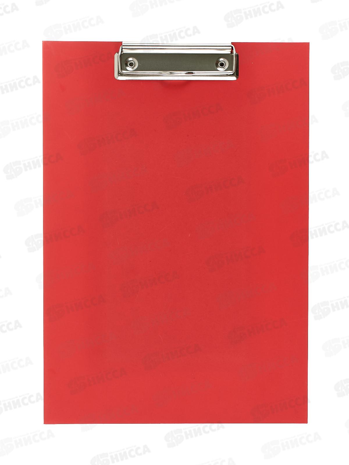 Планшет А4 СБ с зажимом красный, 7011 *32