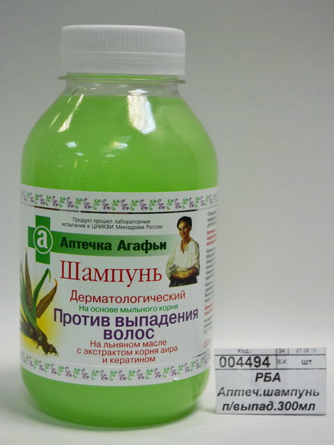 РБА Аптеч.шампунь п/выпад.300мл *12 3907