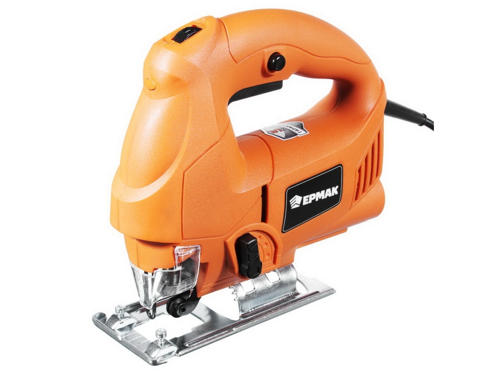 Лобзик электрический ЛЭ-570/Б,570Вт,регулируется/скорость,800-2800ходов в минуту ,маятниковый ход Ермак 646-058 г