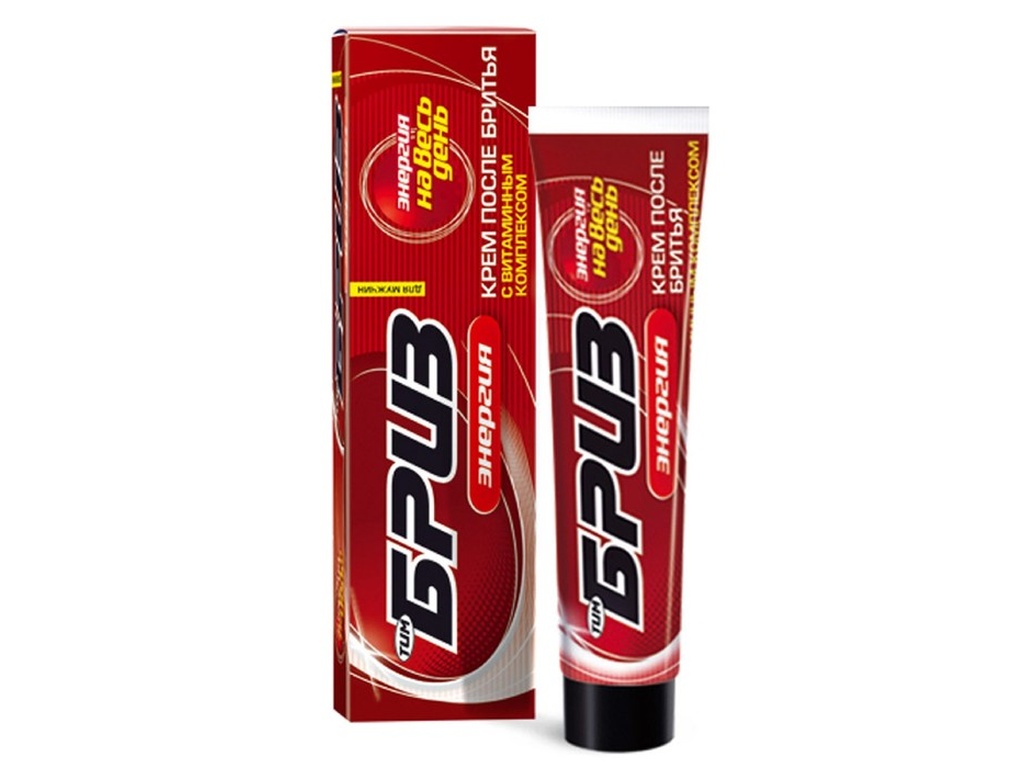 БРИЗ крем после бритья 75 мл Энергия *16