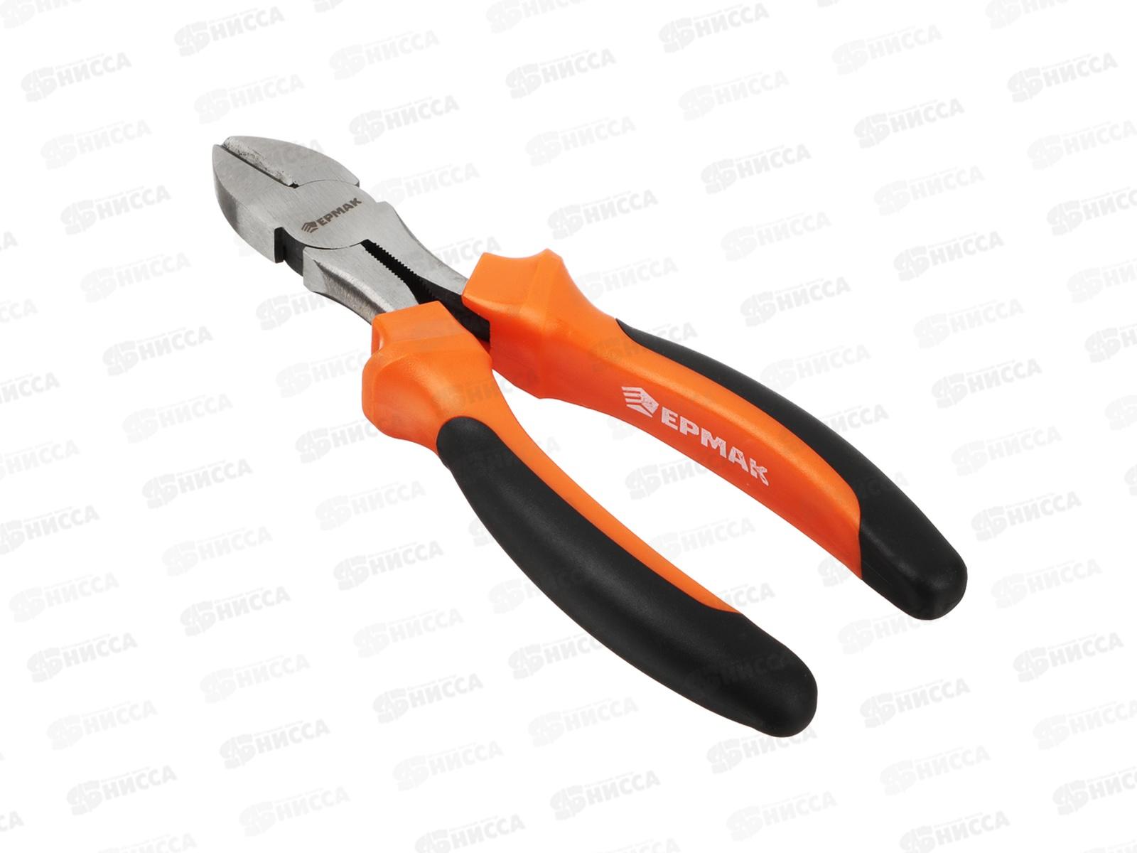 Кусачки с двухцветной ручкой ЕРМАК 160мм (SL), 661-253    г