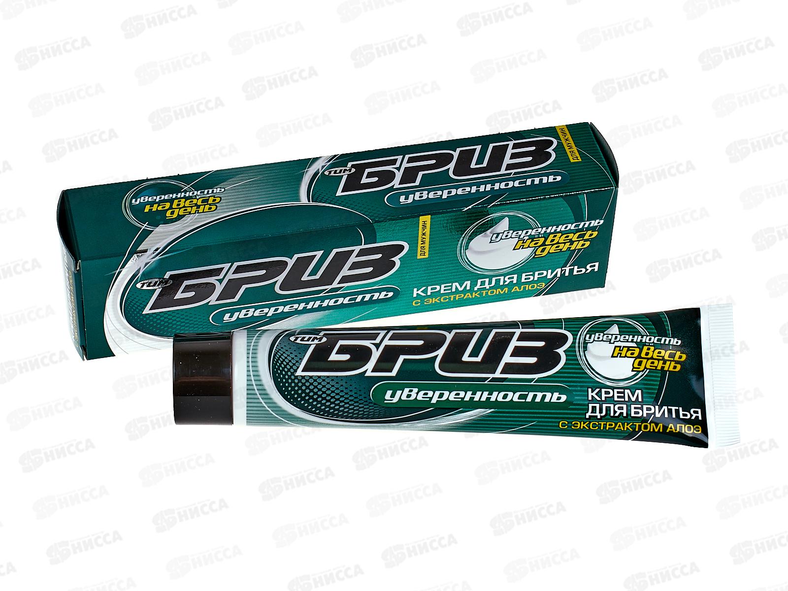 БРИЗ крем для бритья Уверенность 75мл *16