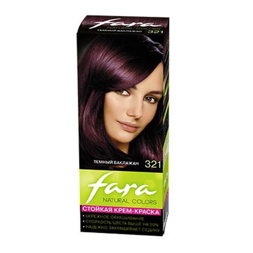 ФАРА Натурал Колор 321 темный баклажан *6