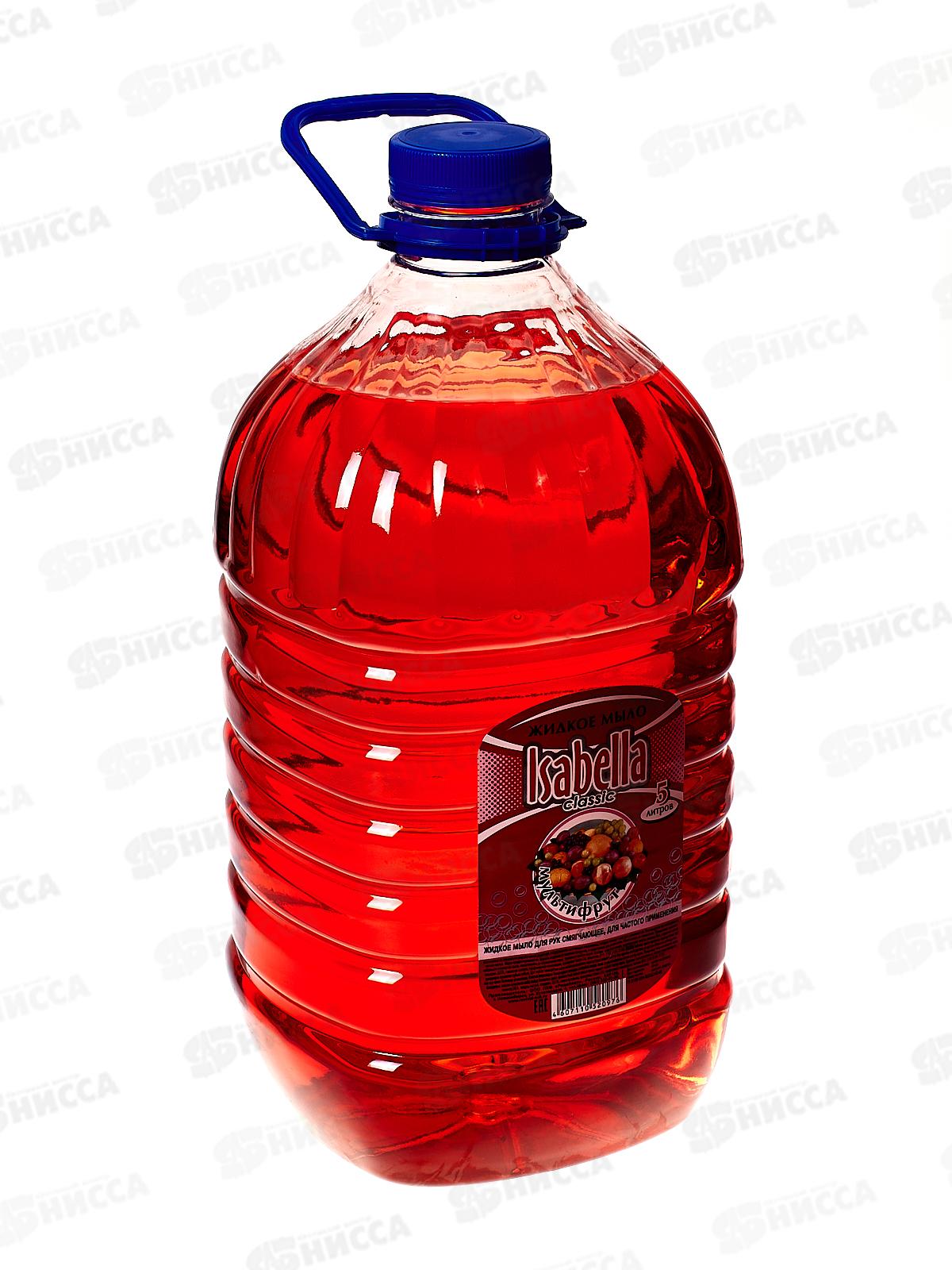 ИЗАБЕЛЛА КЛАССИК жидкое мыло 5л Мультифрукт *2