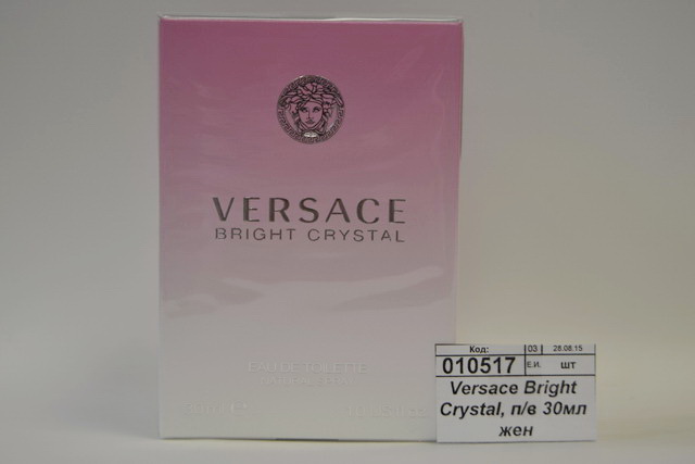 Versace Bright Crystal, туалетная вода 30мл женская М