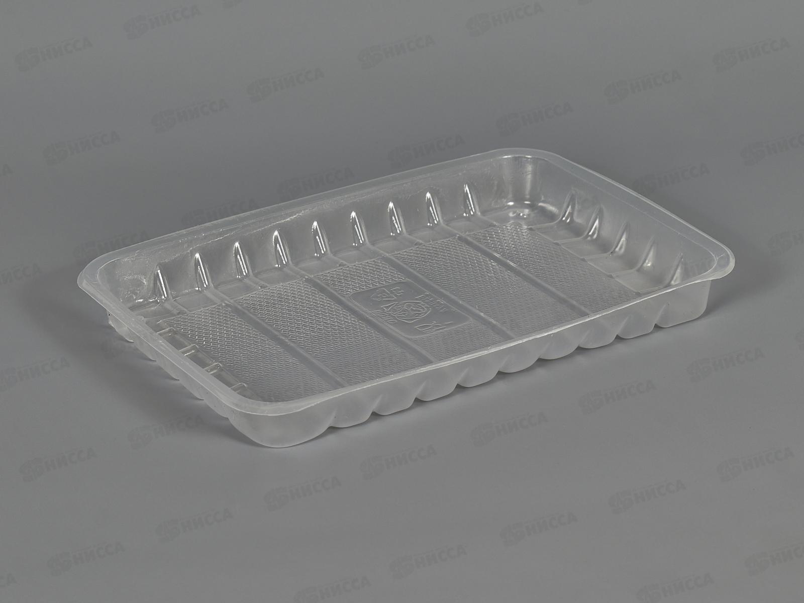 Лоток одноразовый 1кг №3 прозрачный *50/1300