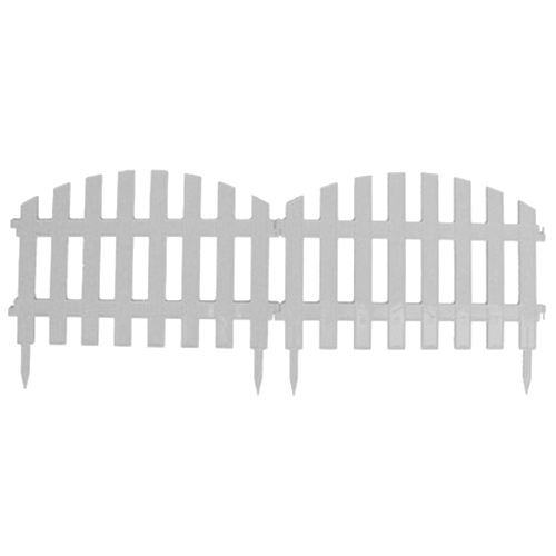 Заборчик Декоративный 3м белый МП *9