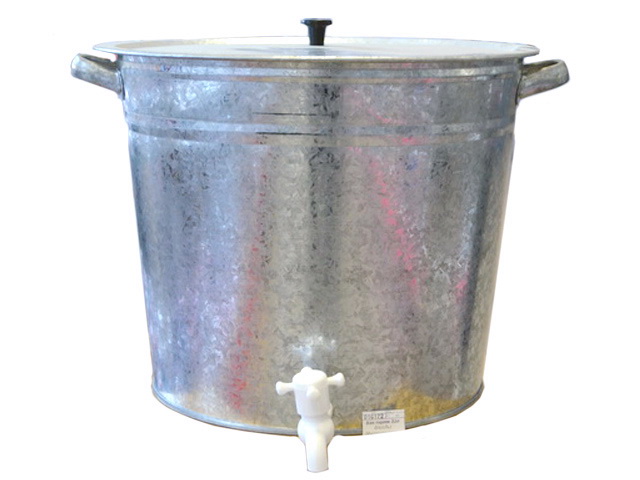 Бак оцинкованный 32литра для воды с краном (Магнитогорск)*5