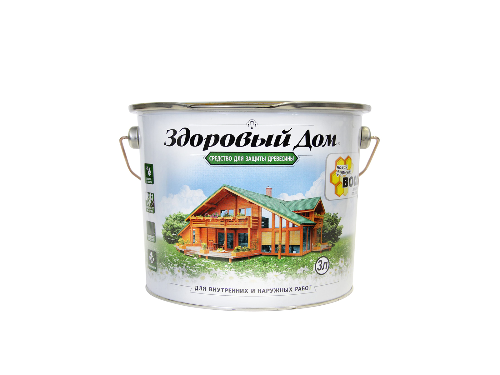 Здоровый Дом 3л орегон деревозащитное средство Л-С *4