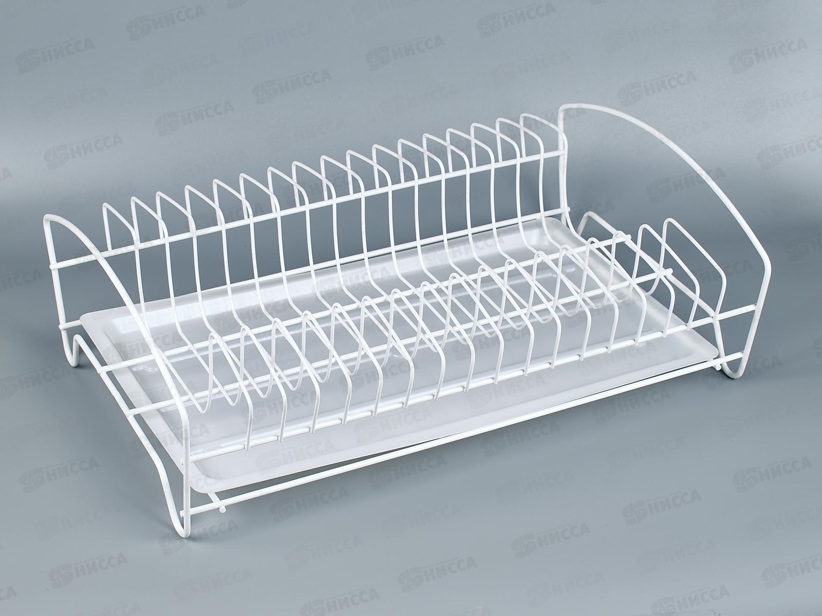 Сушилка для посуды настольная №2 белая АМ 02    08629  *4