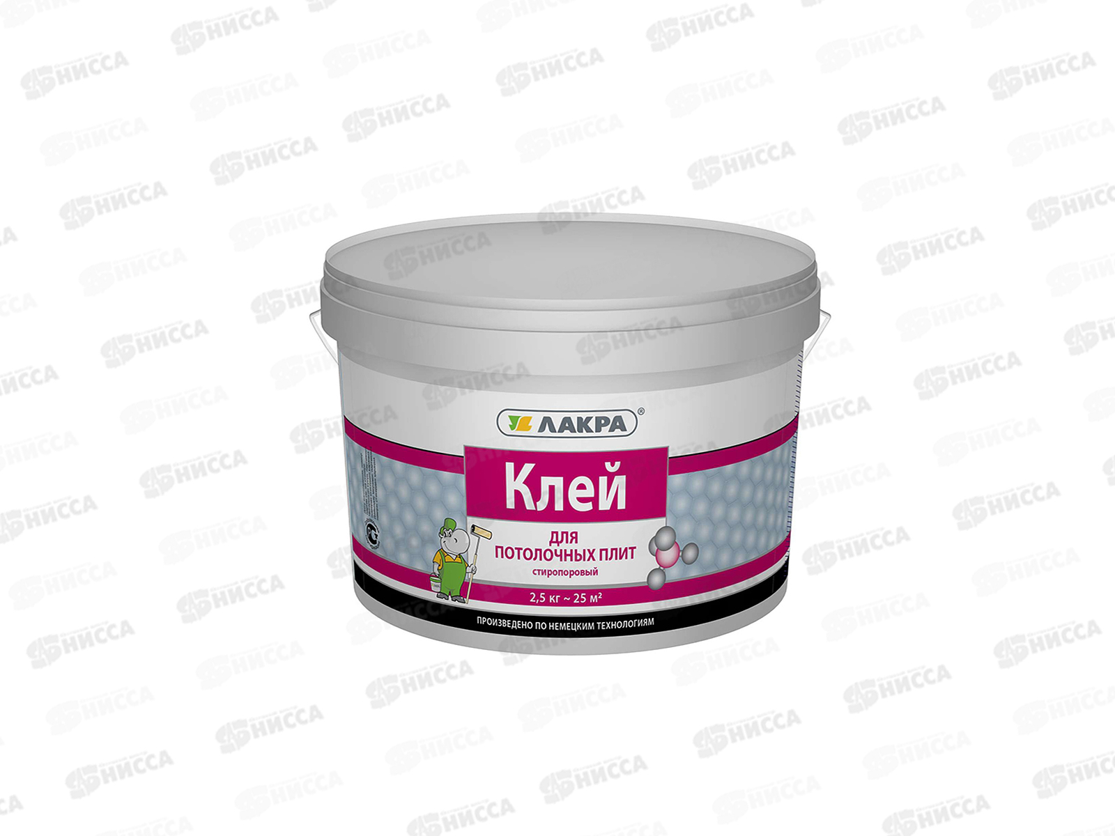 Клей для потолочных плит 2,5кг Л-С, 1219  *4