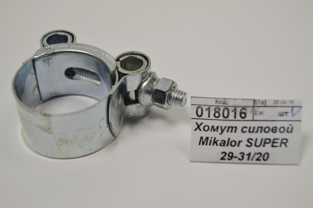 Хомут силовой Mikalor SUPER 29-31/20
