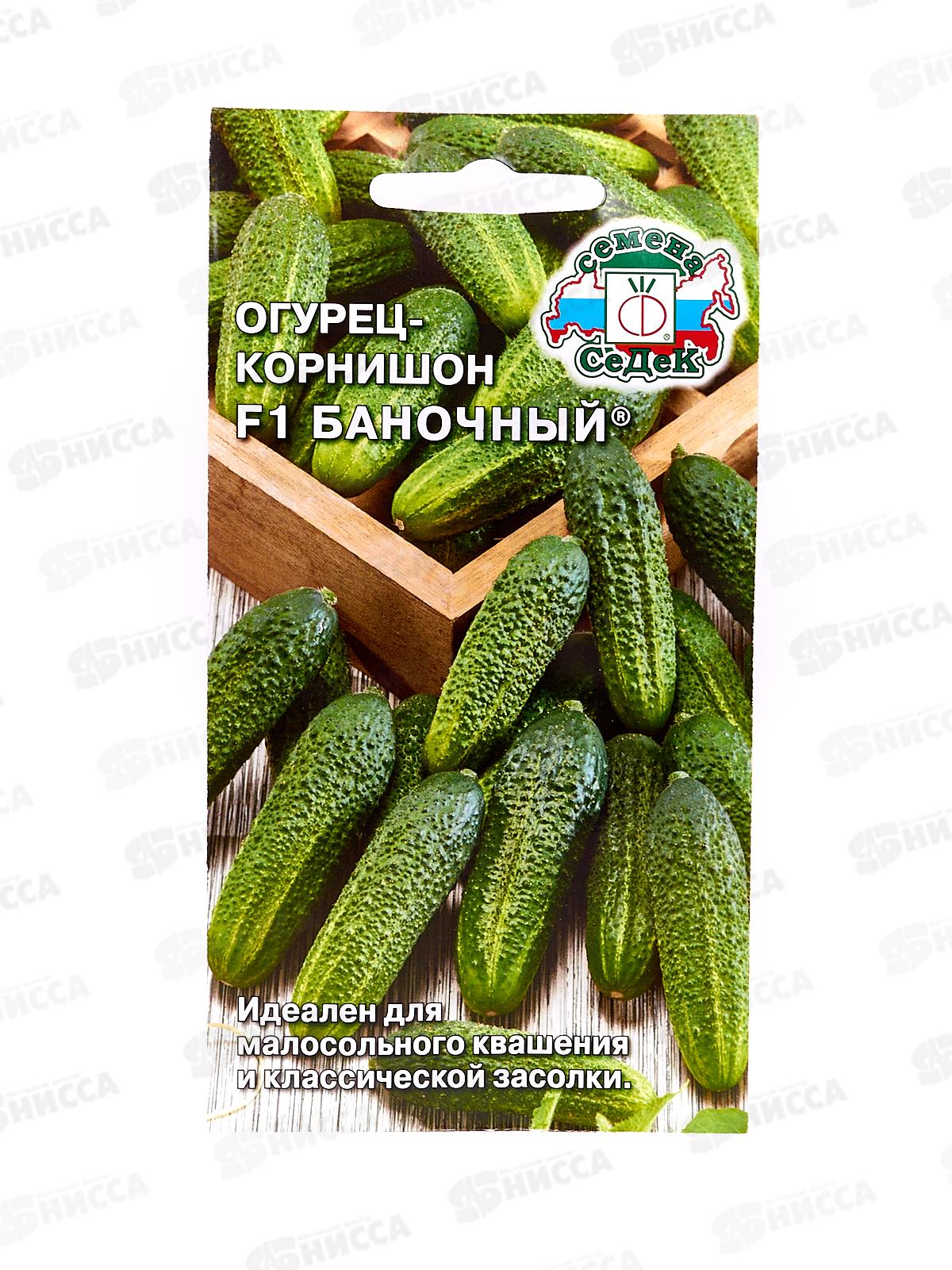 Огурец Баночный F1 (Евро, 0,3, 4143) СеДек