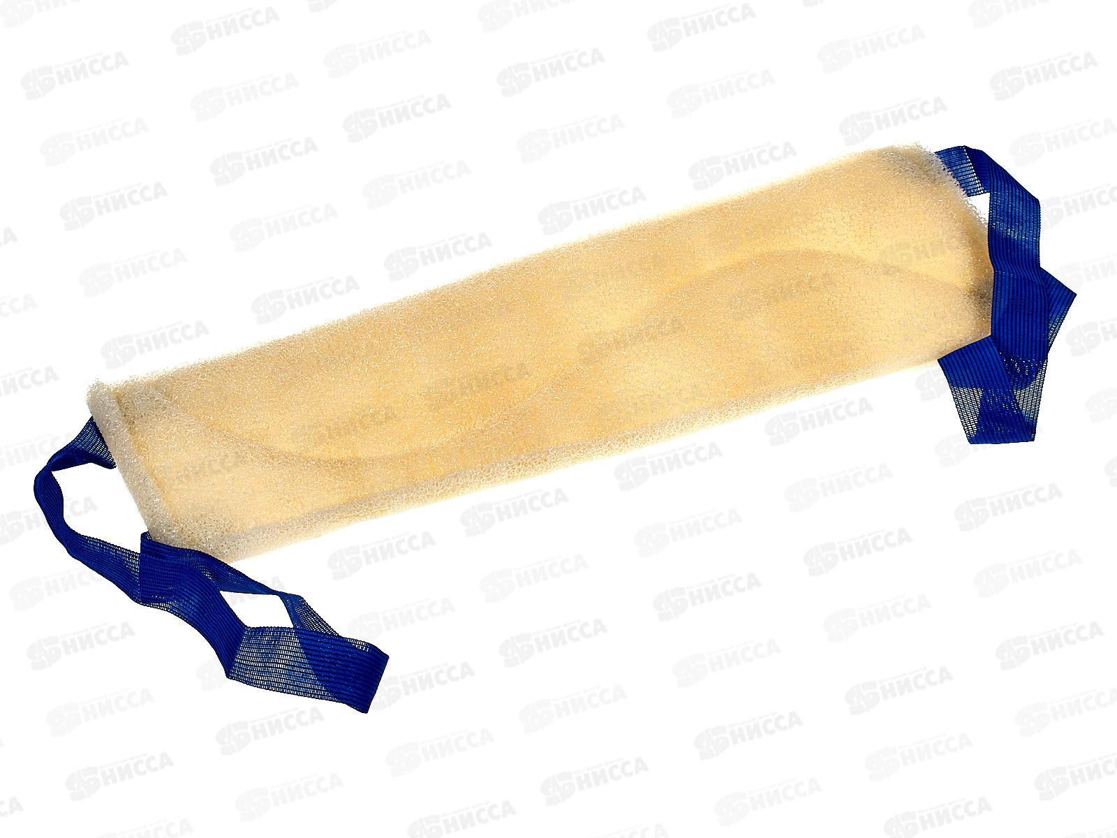 Мочалка жестко-мягкая банная Ты и Я *25