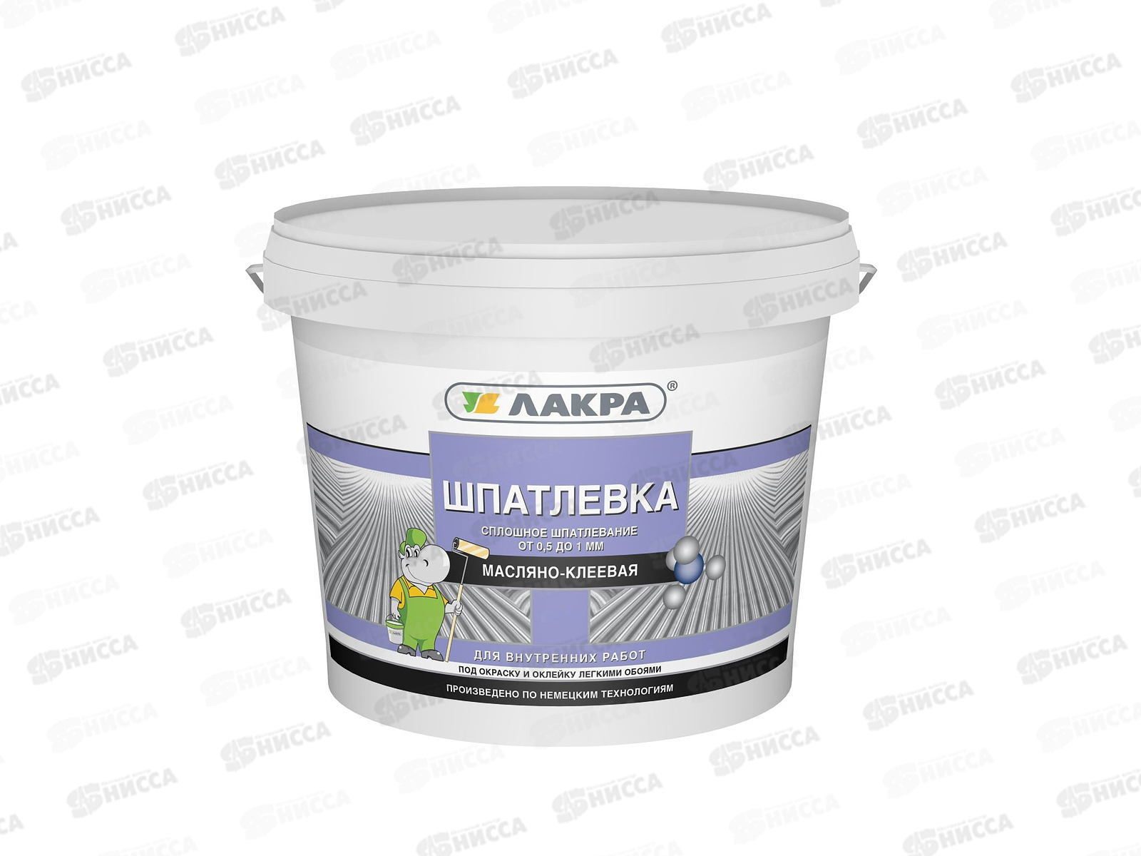 Шпатлевка м/к  3кг Лакра  *1/180