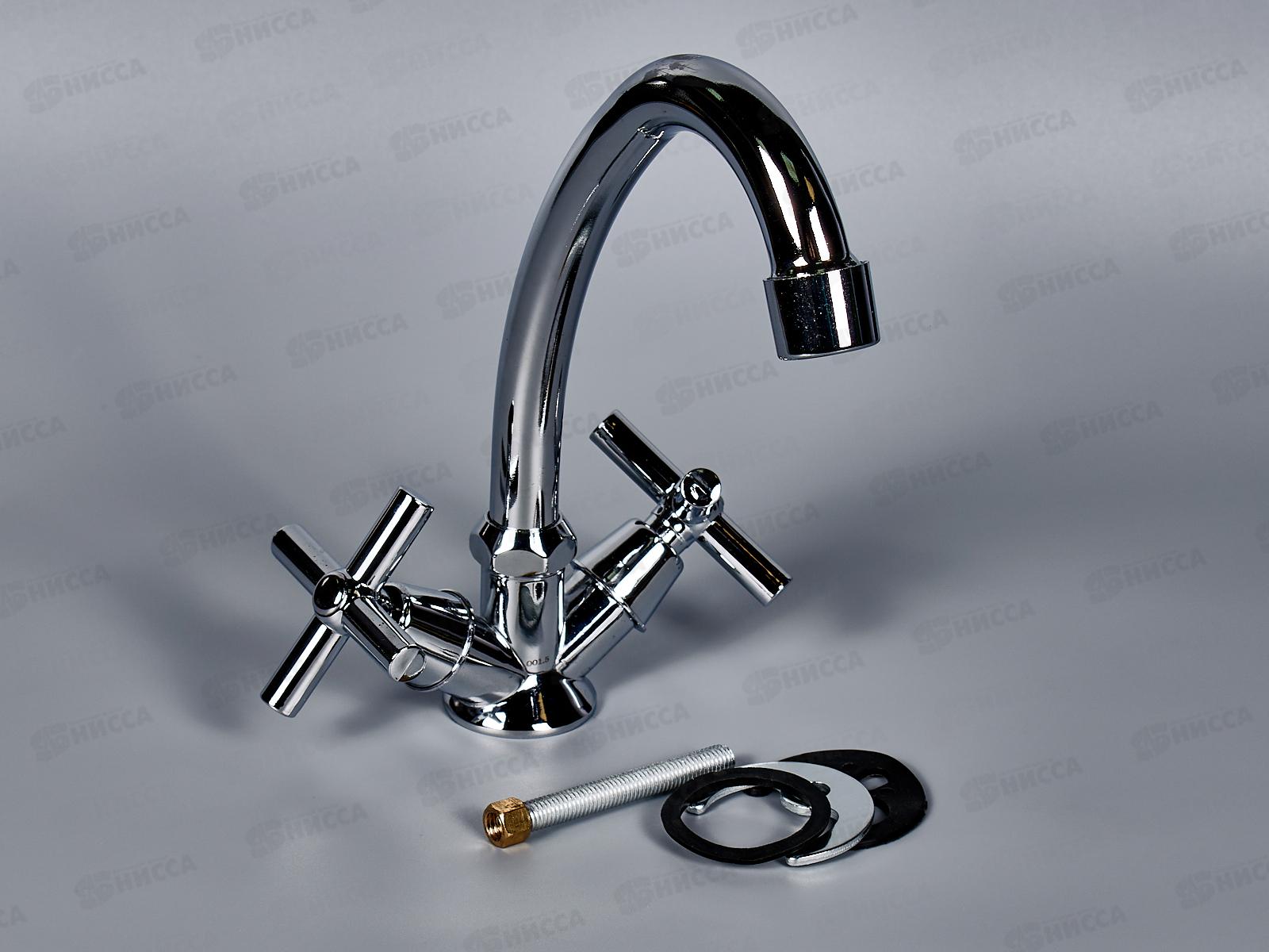 Смеситель Quartz 3/8 (НВ31) 9893 керамический для кухни, без подводки  566-057 г