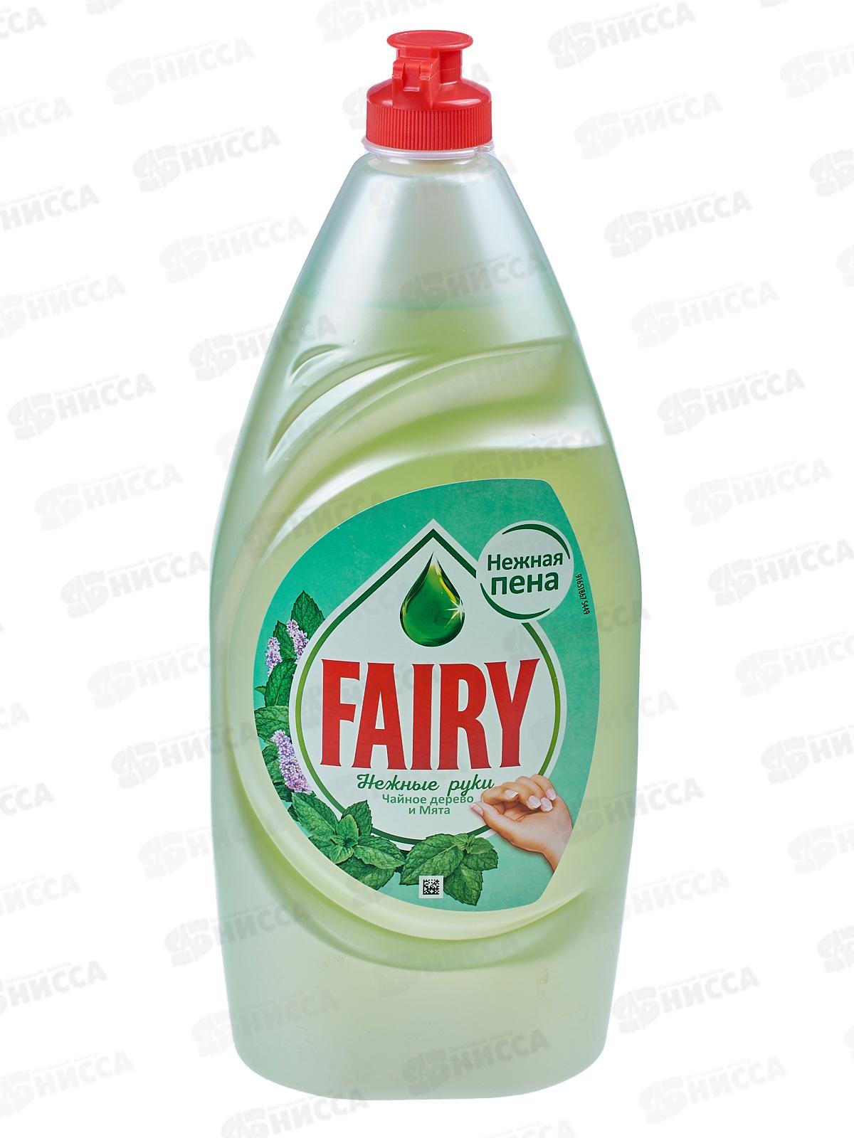 ФЭЙРИ 900мл жидкость для посуды Нежные руки Чайное дерево и мята *12