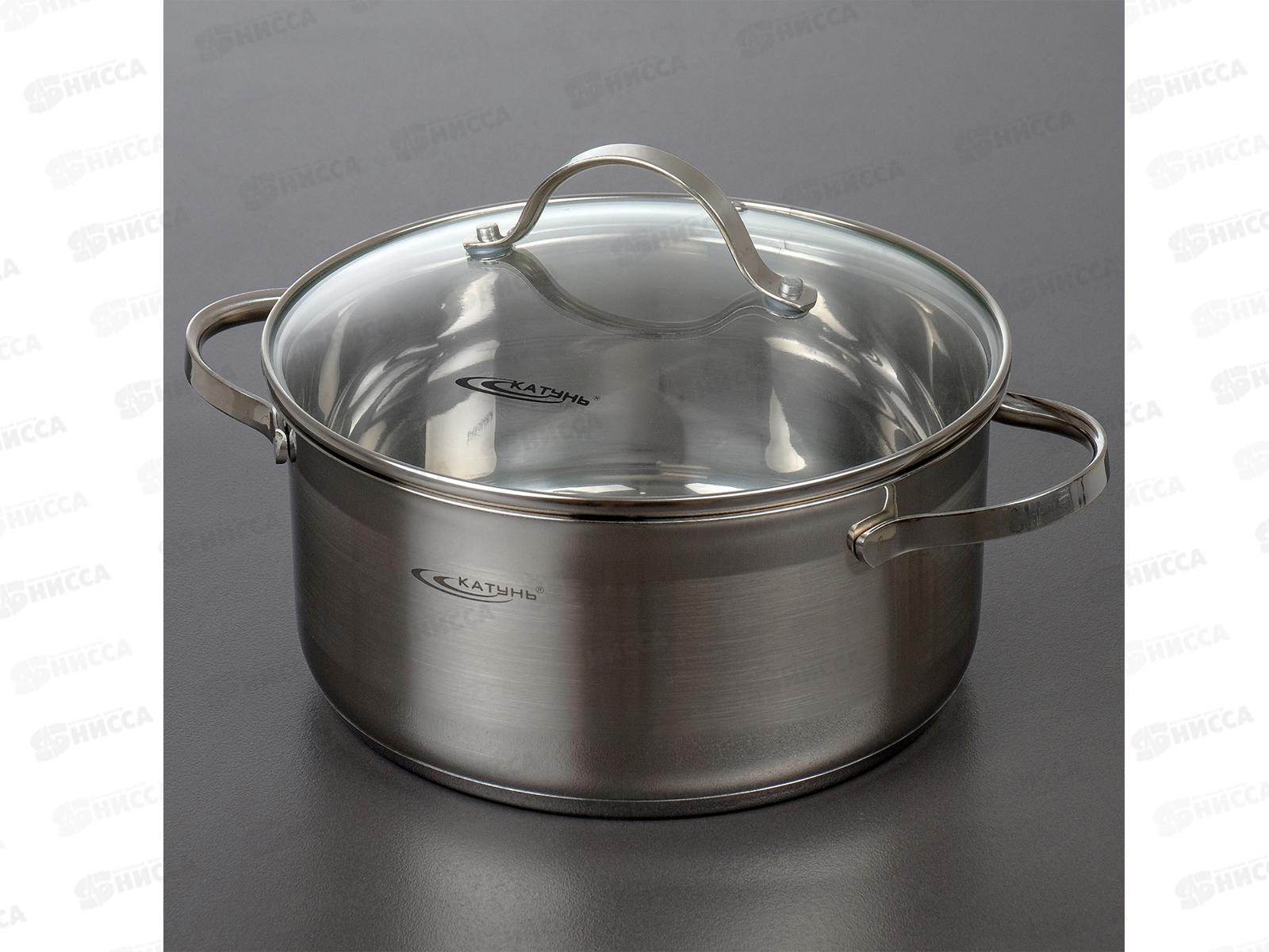 Кастрюля 4,2л (АЛЬТА) d-22 КТ-SET-005-40 *4