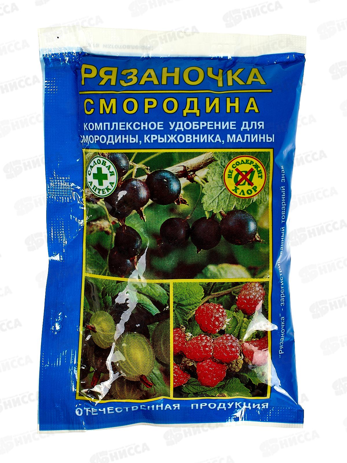 РЯЗАНОЧКА удобрение смородина 60г *1/120