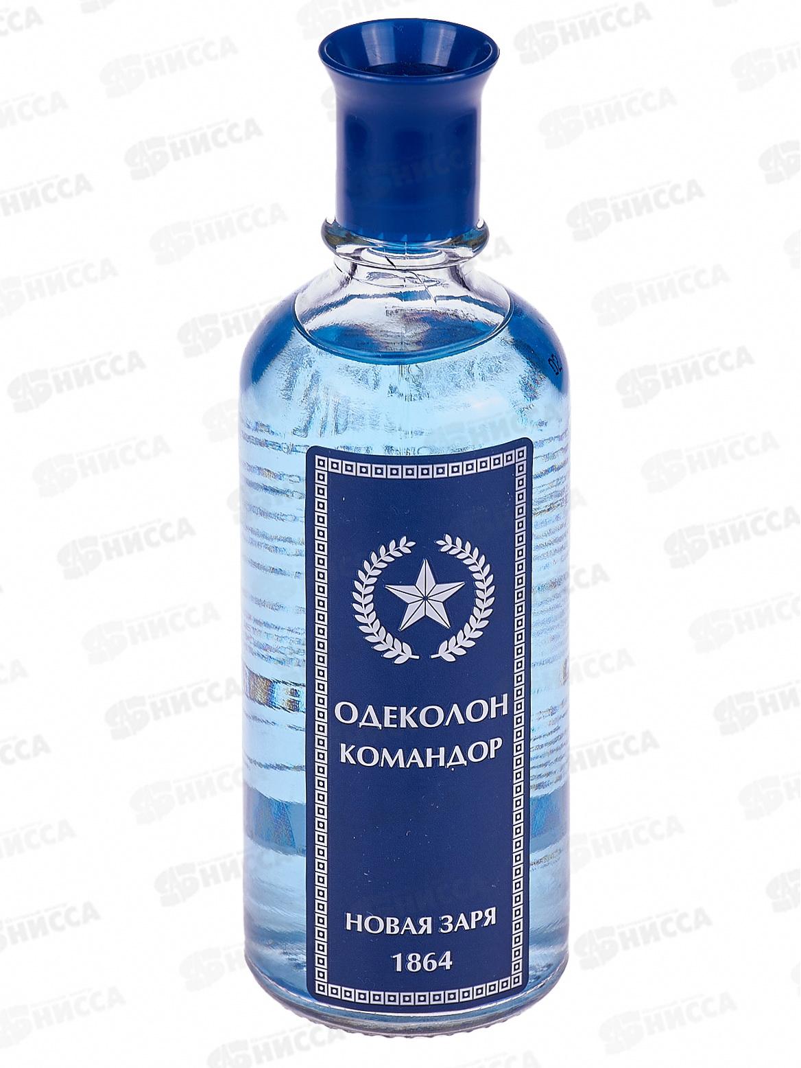 Новая Заря Командор, одеколон 100мл БЕЗ ФУТЛЯРА М