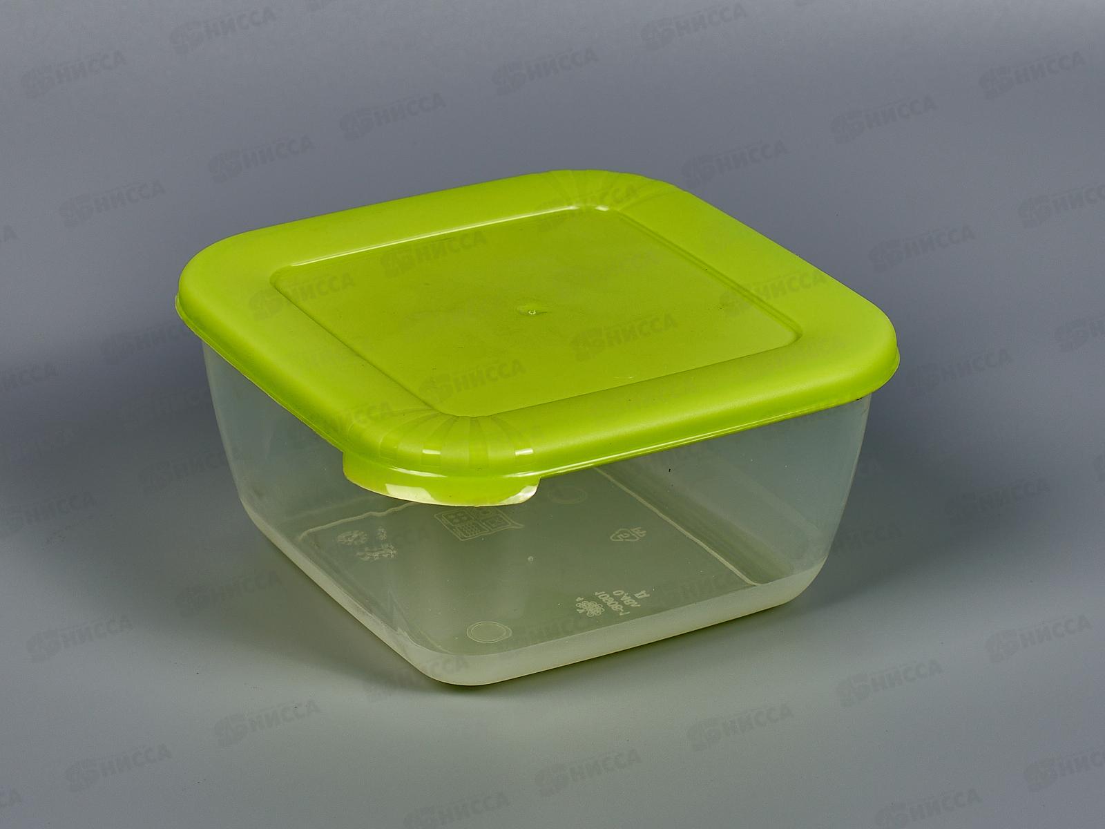 Контейнер СВЧ 0,46л Лайт квадратный С542 *90