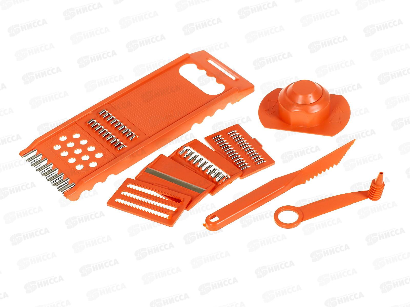 Терка для корейской моркови АСН1005-6 насадок+рыбочистка (37312)   Ж