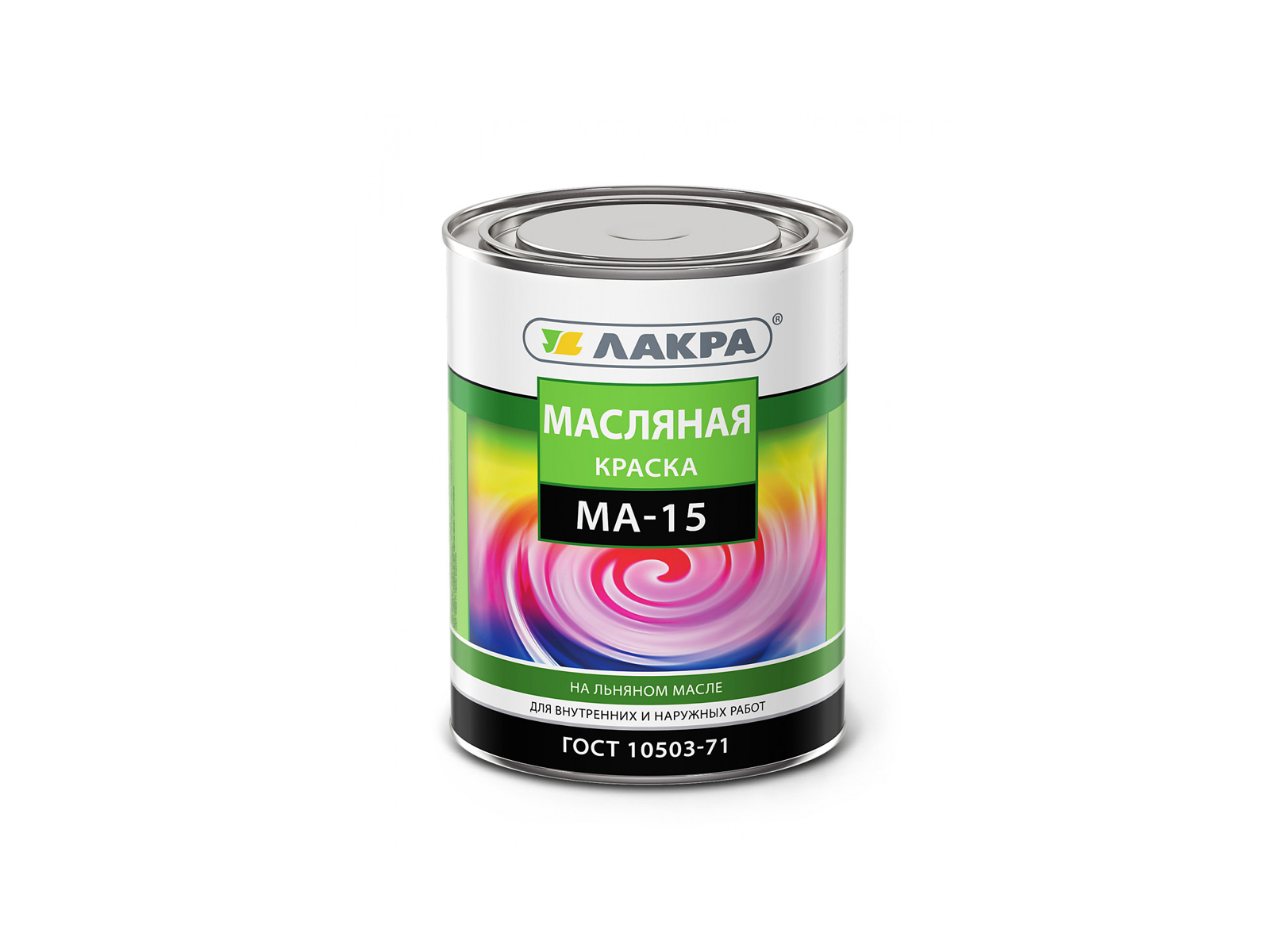 Краска Лакра МА-15 белая 0,9кг *10