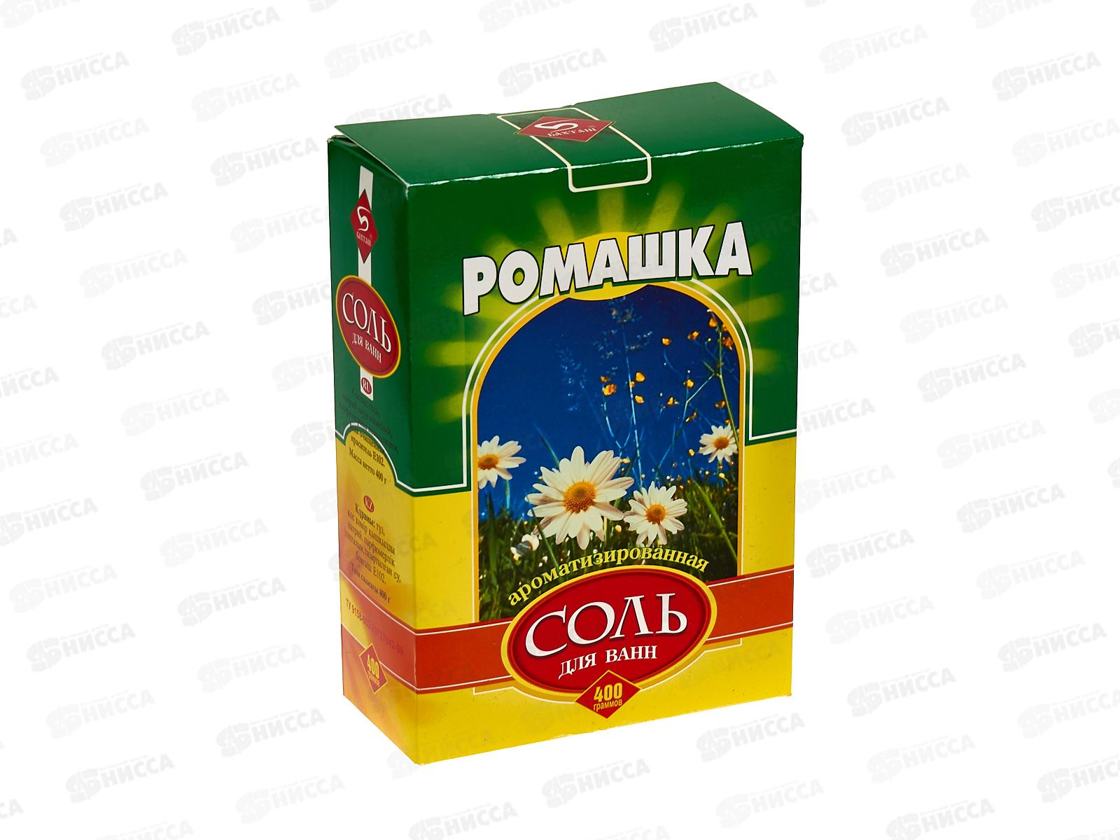 Соль для ванн 400г Ромашка *32          Б