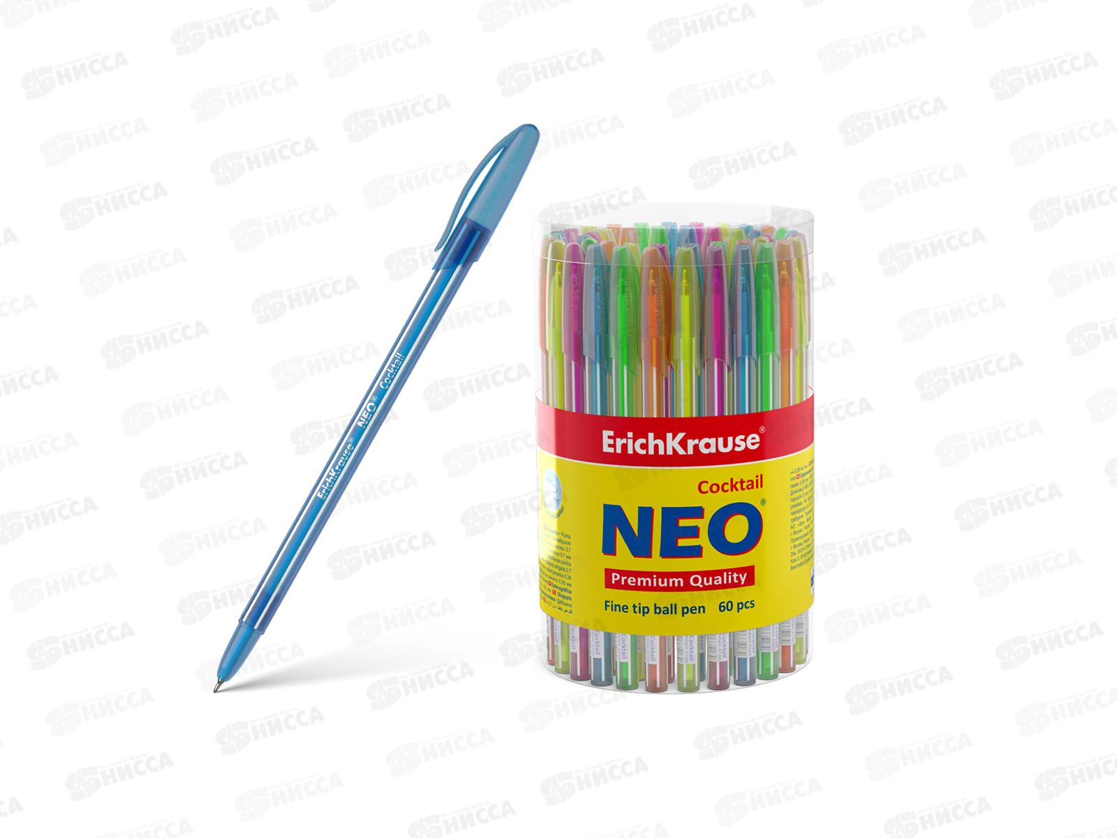 Ручка шариковая EK33518 Coctail, синяя *60/360/1440