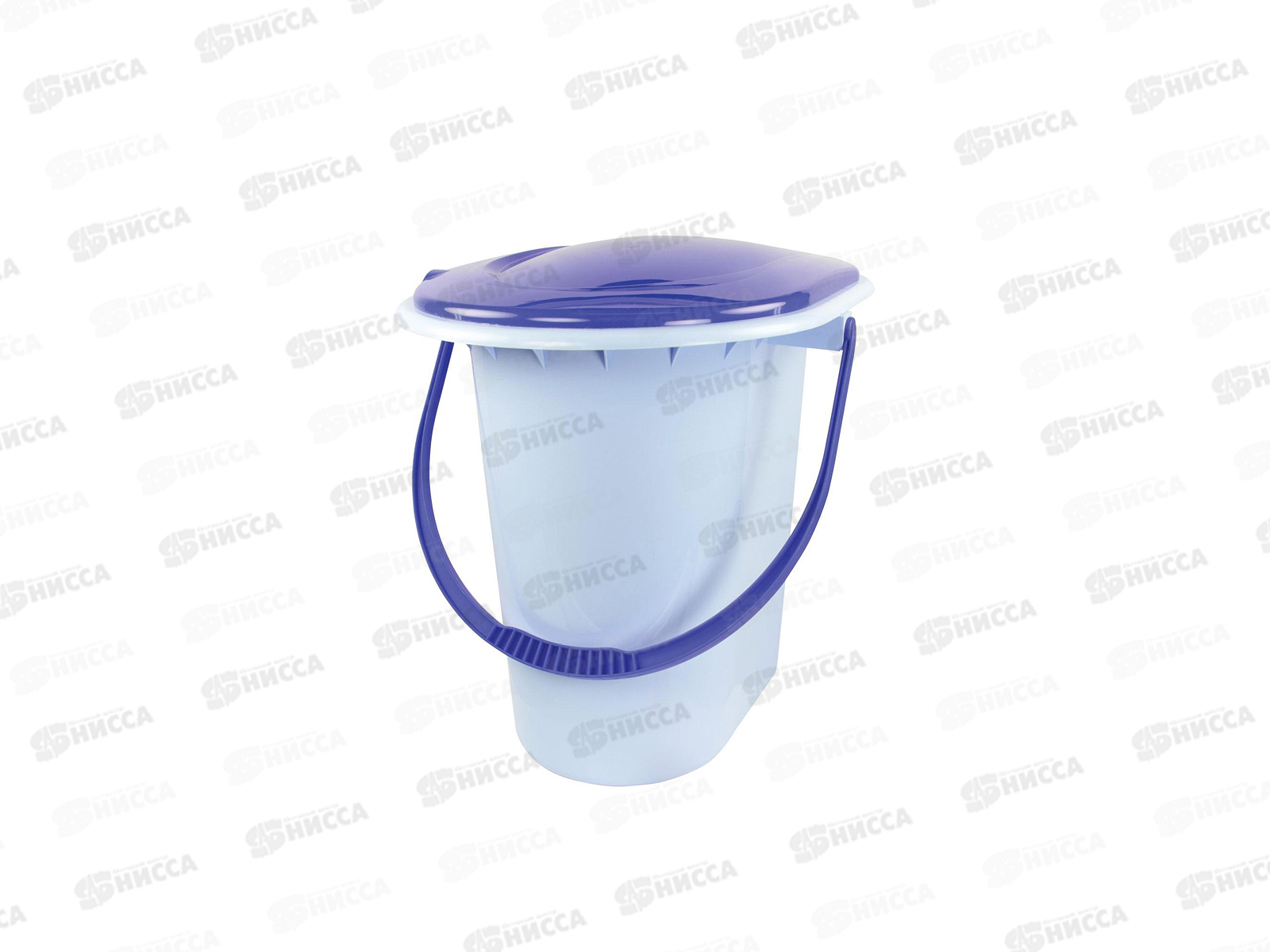 Ведро-туалет 17л голубое *10 М1320