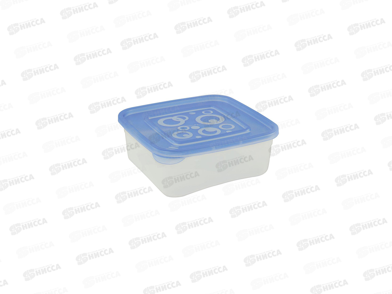 Емкость для СВЧ 0,4л квадратная  М1623 *28