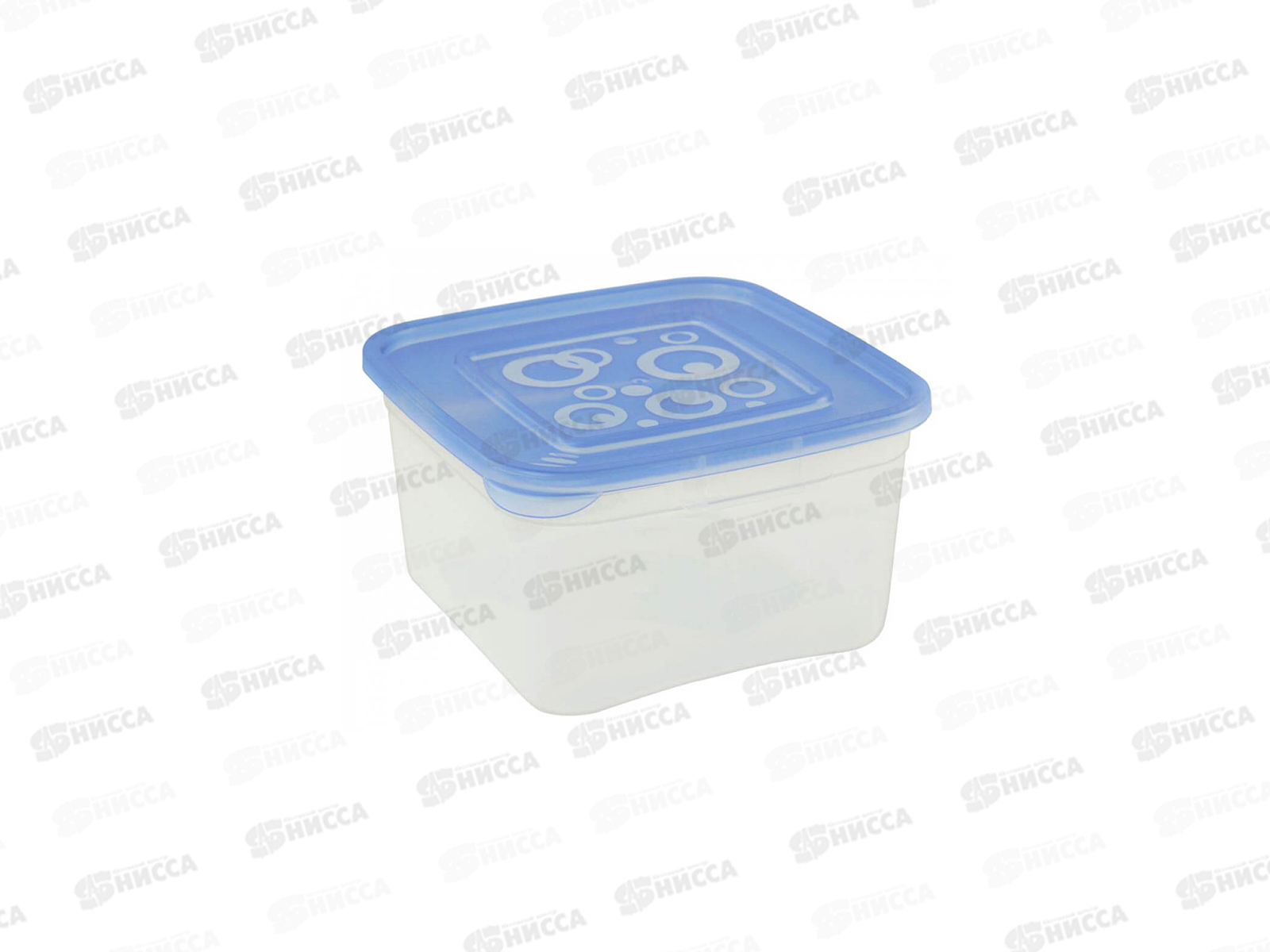 Емкость для СВЧ 0,7л квадратная  М1624 *24