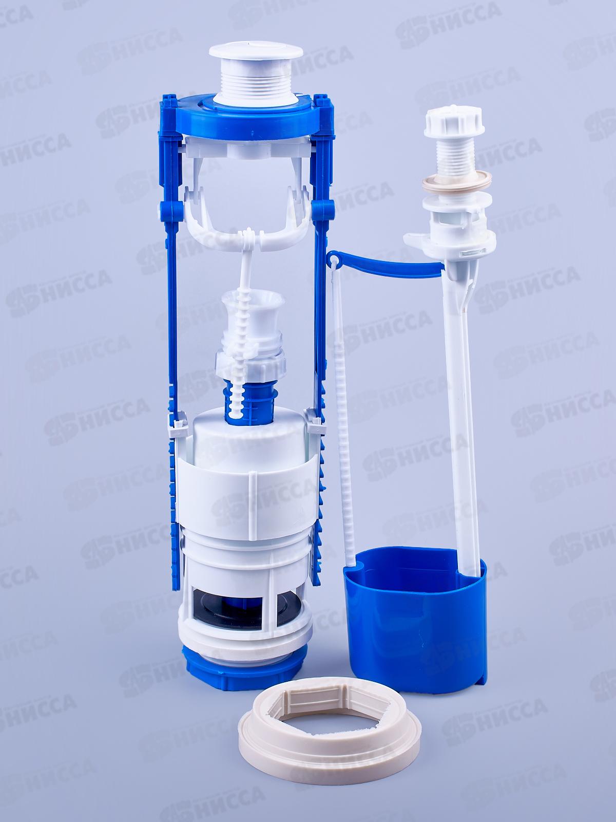 Арматура кнопочная с нижней подводкой универсальная  2-х уровневая  АС-12.1   *20