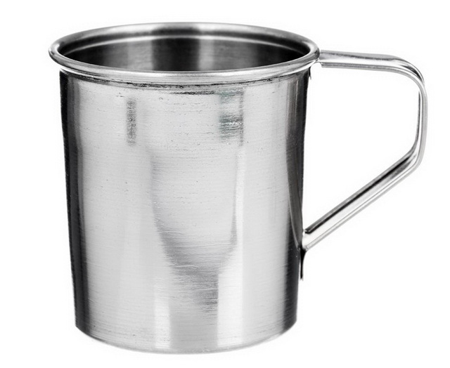 Кружка из нержавеющей стали h8см 300мл 832-014 *72   г