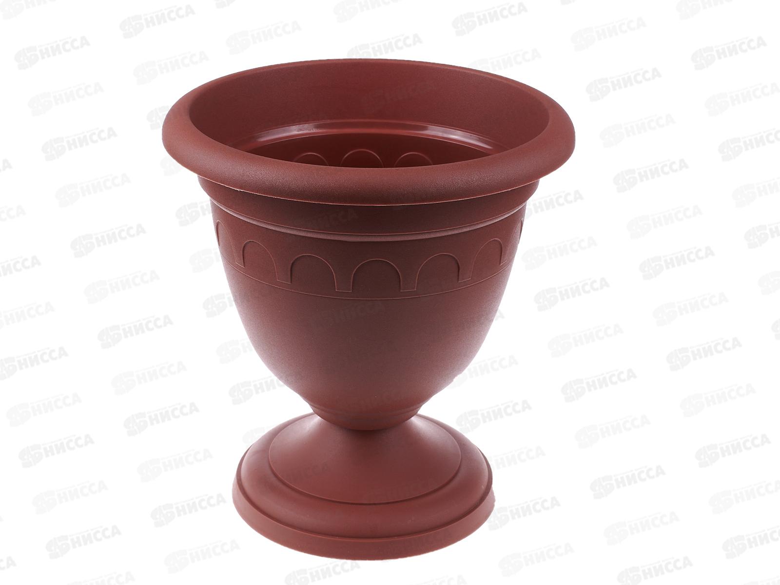 Вазон высокий  Колывань 3,0л d22см терракотовый С134Т *14