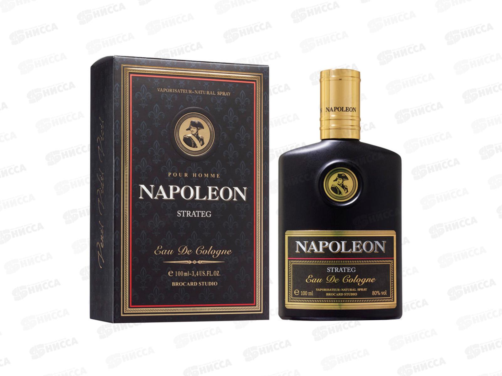 Napoleon Strateg, одеколон 100мл (мужской) *24 М