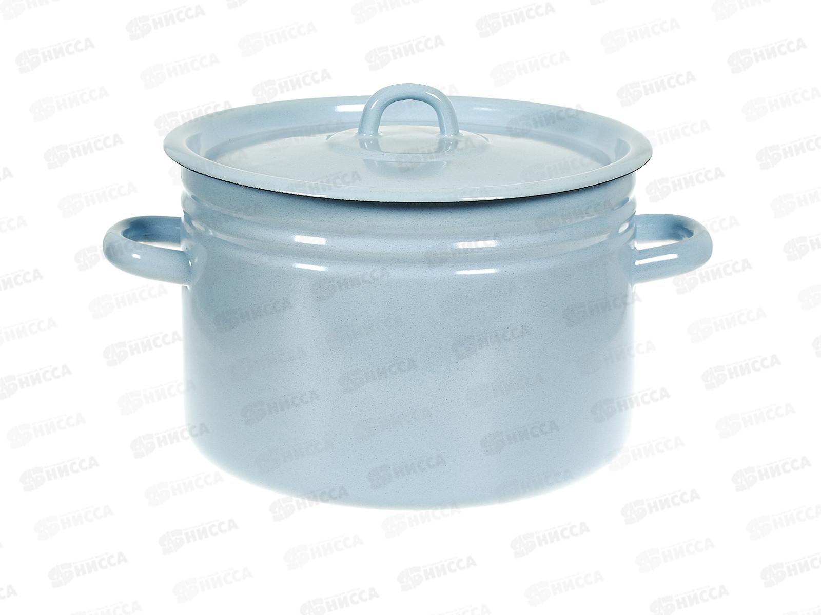 Кастрюля 5,5л сероголубая 20-1617Н