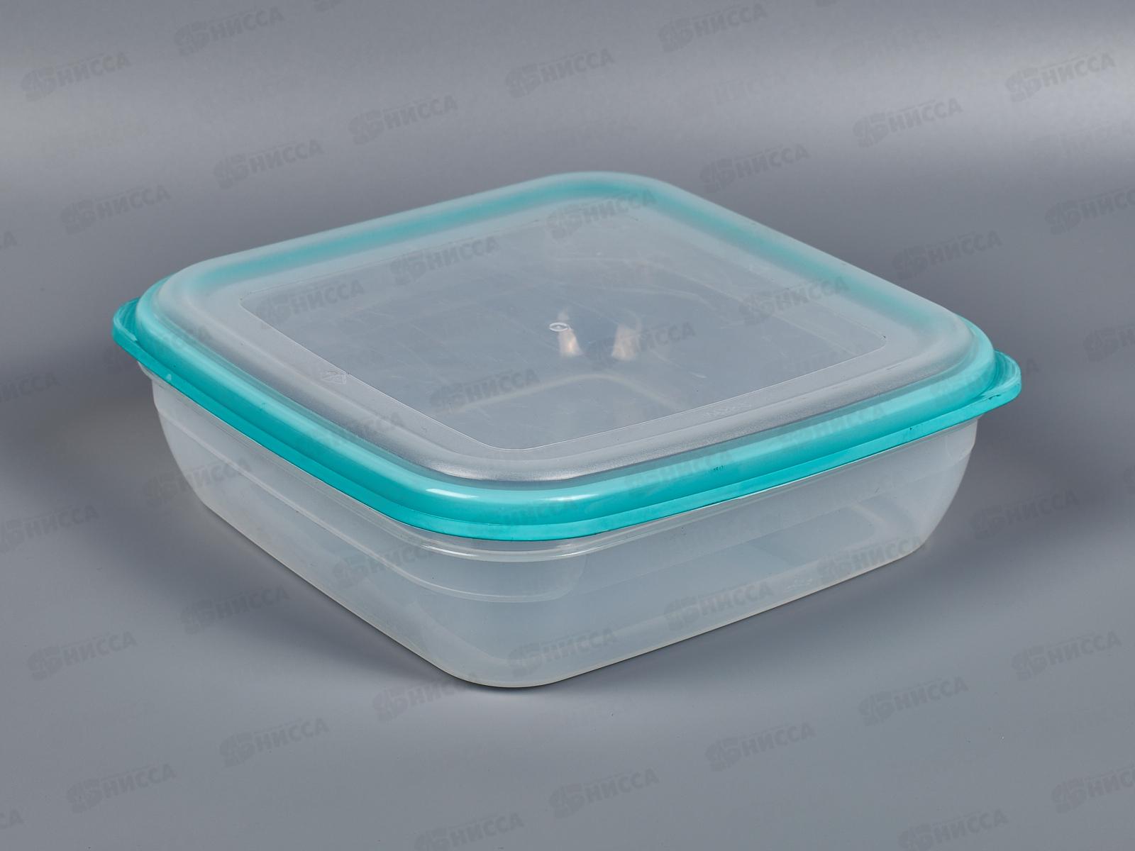 Контейнер СВЧ 1,7л &quotПРЕМИУМ&quot квадратный С566*30