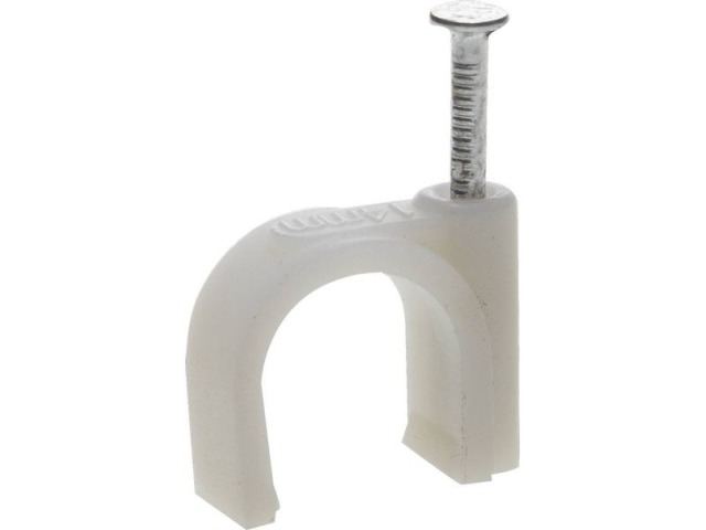 Скоба круглая 5 для крепления кабеля   ш