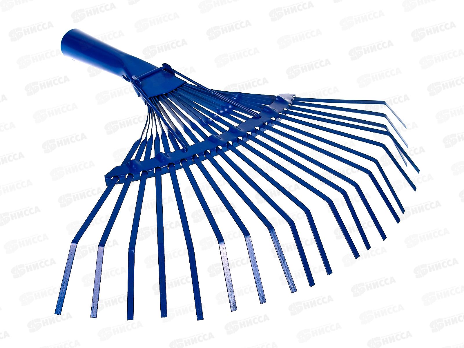 Грабли веерные пластинчатые порошок 20 зубов, с564 (Павлово)  *10