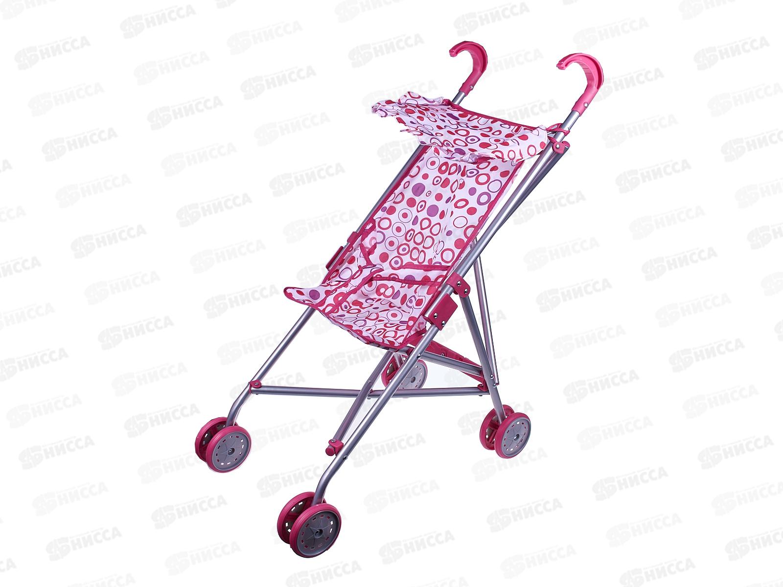 Коляска кукольная 9302S трость с козырьком металлическая в пакете **5,1,3  *12