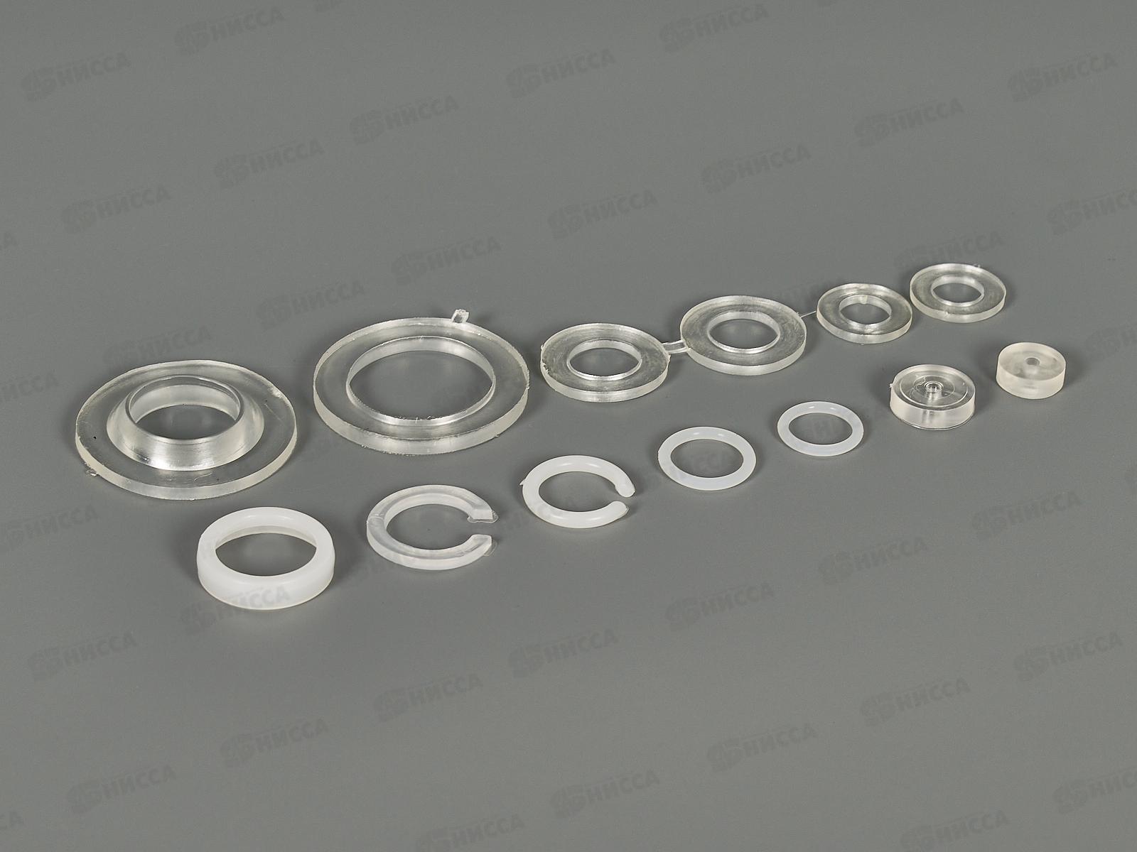 Прокладки в наборе силиконовые Сантехник №2 3-0002 *100